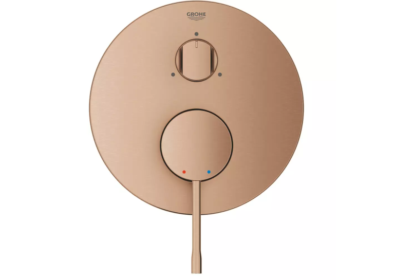 Змішувач прихованого монтажу для ванни/душу Grohe Essence 24092DL1 на 3 виходи, Бронза матова