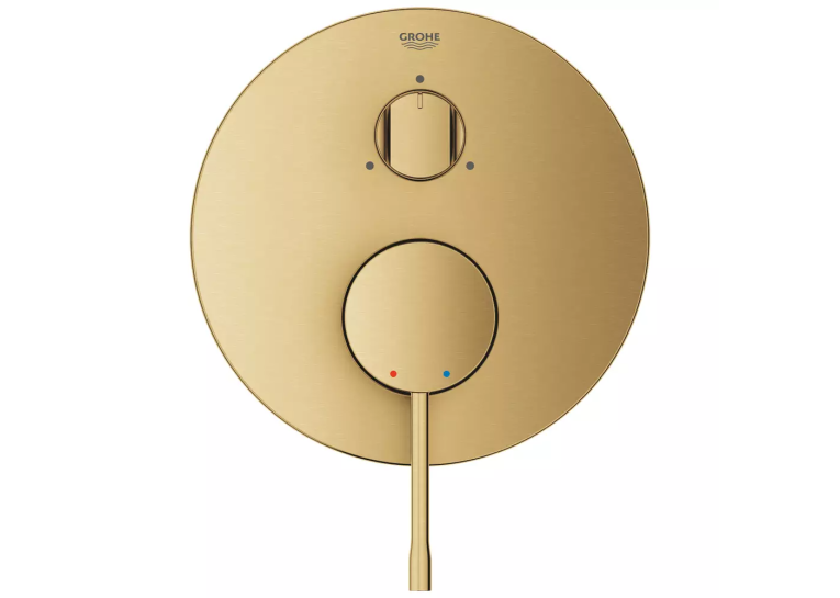 Змішувач прихованого монтажу для ванни/душу Grohe Essence 24092GN1 на 3 виходи, Золото матове