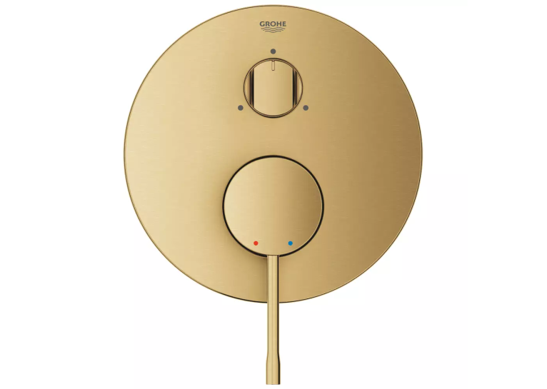 Змішувач прихованого монтажу для ванни/душу Grohe Essence 24092GN1 на 3 виходи, Золото матове