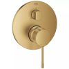 Змішувач прихованого монтажу для ванни/душу Grohe Essence 24092GN1 на 3 виходи, Золото матове