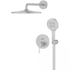 Душева система прихованого монтажу Grohe Essence 25287DC0 на 2 виходи, Сталь