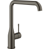 Grohe Змішувач для кухні Essence, довжина виливу - 220мм, поворотний, 1важіль, 30269AL0 Графіт матовий