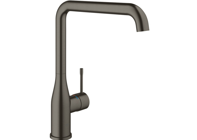 Grohe Змішувач для кухні Essence, довжина виливу - 220мм, поворотний, 1важіль, 30269AL0 Графіт матовий