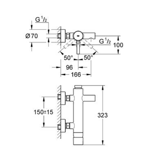 Смеситель однорычажный для ванны, DN 15 Grohe ESSENCE New, 33624001U SHOWROOM