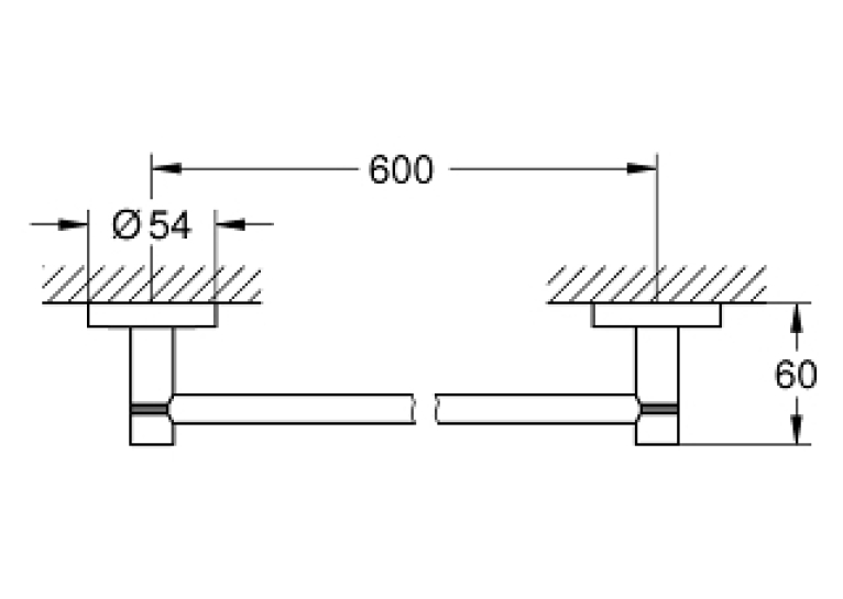 Тримач для рушника Grohe Essentials, 40366001