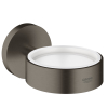 Тримач для склянки або мильниці Grohe Essentials 40369AL1 Графіт матовий