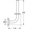 Тримач для туалетного паперу Grohe Essentials, 40385001