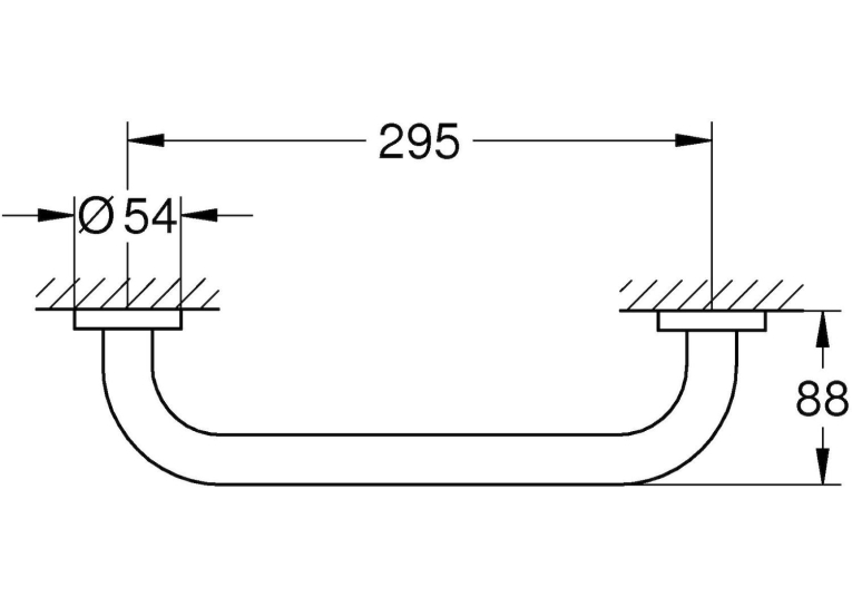 Поручень для ванної Grohe Essentials, 40421001