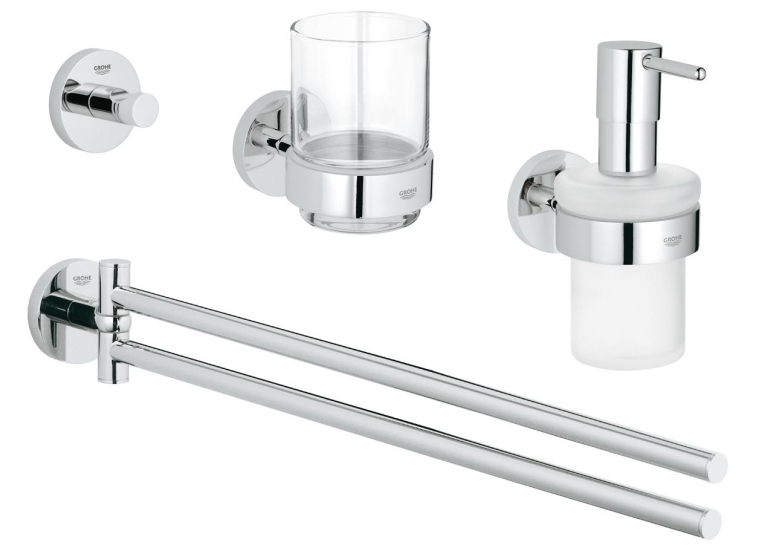 Набір аксесуарів Grohe Essentials 4 в 1, 40846001