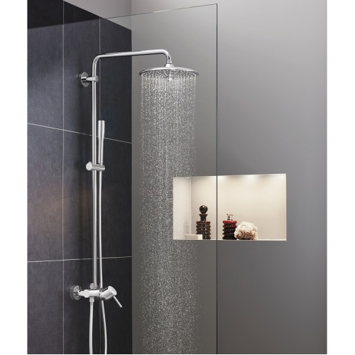 Душевая система с однорычажным смесителем настенного монтажа Grohe Euphoria Concetto System 260 (23061003)