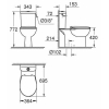 Унітаз-компакт Grohe Bau Ceramic 39346000