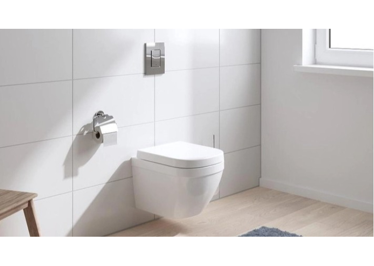 Унітаз підвісний GROHE Euro Ceramic 39328000 безободковий альпін-білий з сидінням 39330001 Soft Close