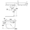 Раковина накладная Grohe Euro Ceramic 39337000