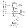 Змішувач для раковини Grohe EUROCUBE 2312700E S-Size