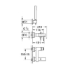 Змішувач для ванни Grohe EUROCUBE 23141000