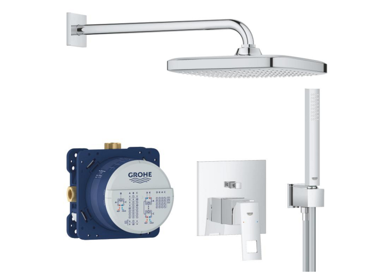 Душова система прихованого монтажу зі змішувачем Grohe Eurocube 25289000