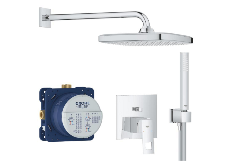 Душова система прихованого монтажу зі змішувачем Grohe Eurocube 25289000