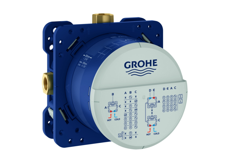 Душова система прихованого монтажу зі змішувачем Grohe Eurocube 25289000