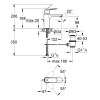 Смеситель для раковины Grohe EUROSMART Cosmopolitan 23325000 M-Size