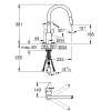 Змішувач для кухні Grohe Eurosmart Cosmopolitan 31482003
