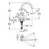 Змішувач для кухні Grohe Eurosmart Cosmopolitan 32843002