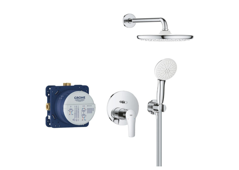 Душова система прихованого монтажу Grohe Eurosmart з Tempesta 250, хром 25288000