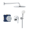 Душова система прихованого монтажу Grohe Eurosmart з Tempesta 250, хром 25288000