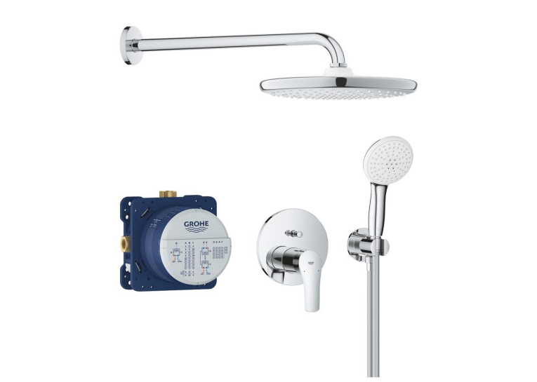 Душова система прихованого монтажу Grohe Eurosmart з Tempesta 250, хром 25288000
