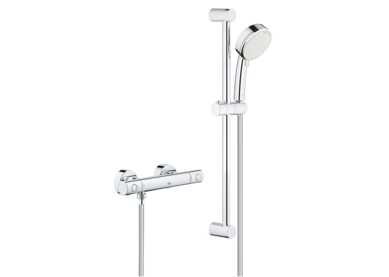 Термостат для душу Grohe Grohtherm 800 із душовим гарнітуром Tempesta Cosmopolitan 34768000