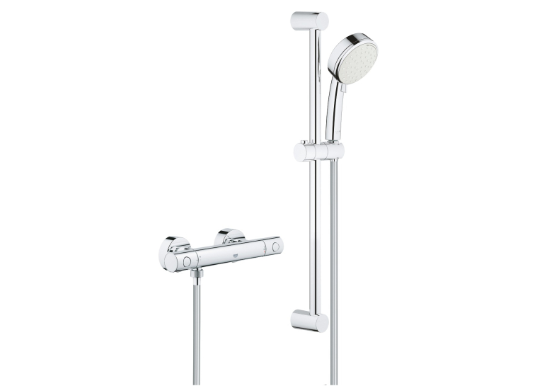 Термостат для душу Grohe Grohtherm 800 із душовим гарнітуром Tempesta Cosmopolitan 34768000