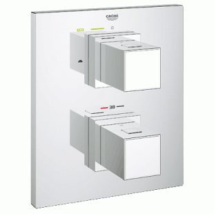 Смеситель-термостат для ванны Grohe GROHTHERM Cube, хром