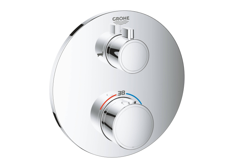 Термостат Grohe Grohtherm 24077000 с переключателем на 2 положения ванна/душ