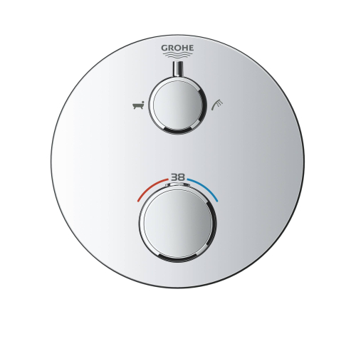 Термостат Grohe Grohtherm 24077000 с переключателем на 2 положения ванна/душ