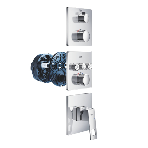 Grohe Grohtherm Термостат для душа с переключателем на 2 положения верхний/ручной душ, 24079000
