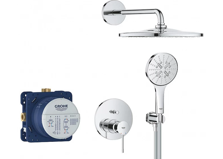 Душова система прихованого монтажу зі змішувачем Grohe Essence 25287000