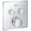 Зовнішня частина змішувача на 2 виходи GROHE GROHTHERM SMARTCONTROL, 29124000