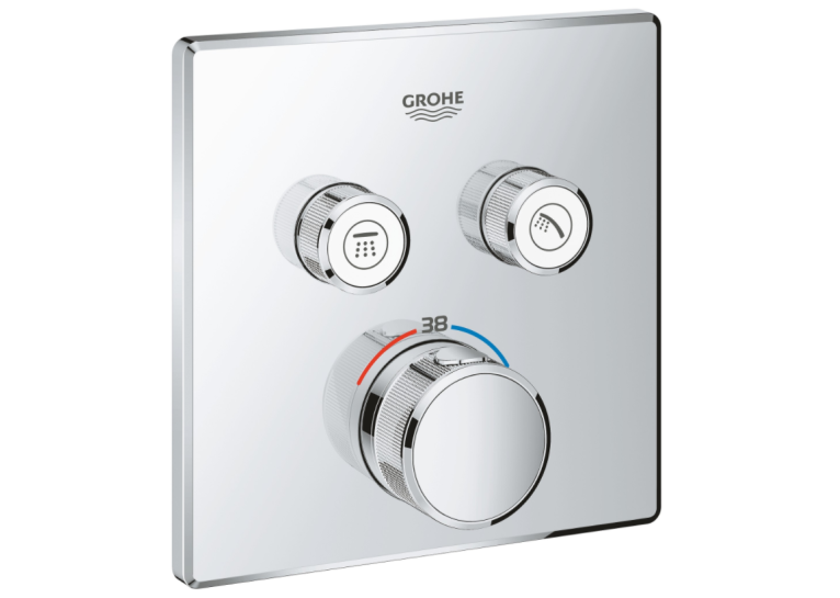 Зовнішня частина змішувача на 2 виходи GROHE GROHTHERM SMARTCONTROL, 29124000