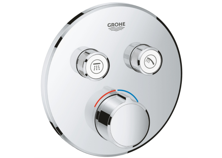 Внешняя часть смесителя на 2 выхода GROHE GROHTHERM SMARTCONTROL, 29145000
