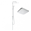 Комплект: Термостат для ванни Grohe Grohtherm 1000, 34155003+Душова система Flex для настінного монтажу Grohe Tempesta Cosmopolitan System 250 26694000