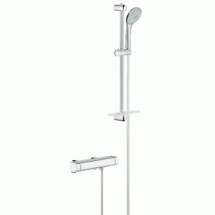 Смеситель-термостат для ванны, DN 15 Grohe GROHTHERM 2000 NEW, хром, 34195001