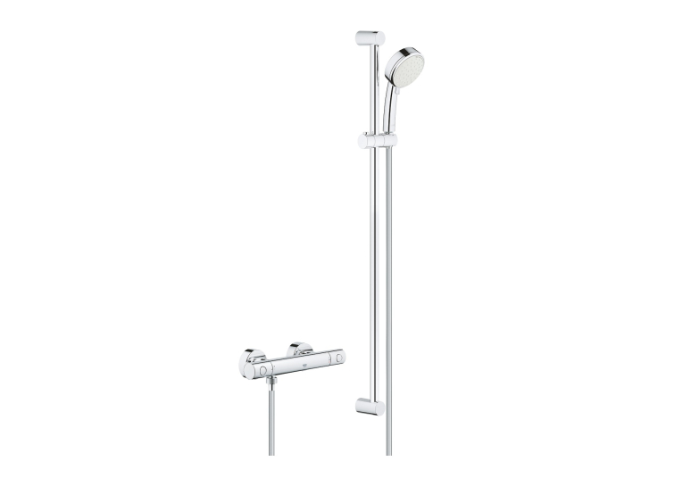 Термостат для душа Grohe Grohtherm 800 с душевым гарнитуром Tempesta Cosmopolitan 34769000
