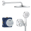 Душова система прихованого монтажу з термостатом Grohe Grohtherm SmartControl 34866000