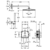Комплект прихованого монтажу для душу Grohe Grohterm 34868000