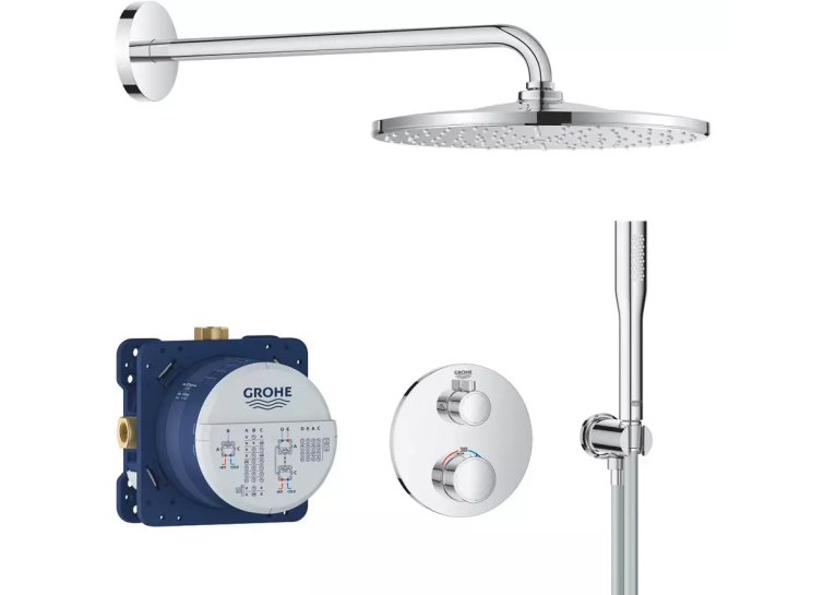 Комплект прихованого монтажу для душу Grohe Grohterm 34869000