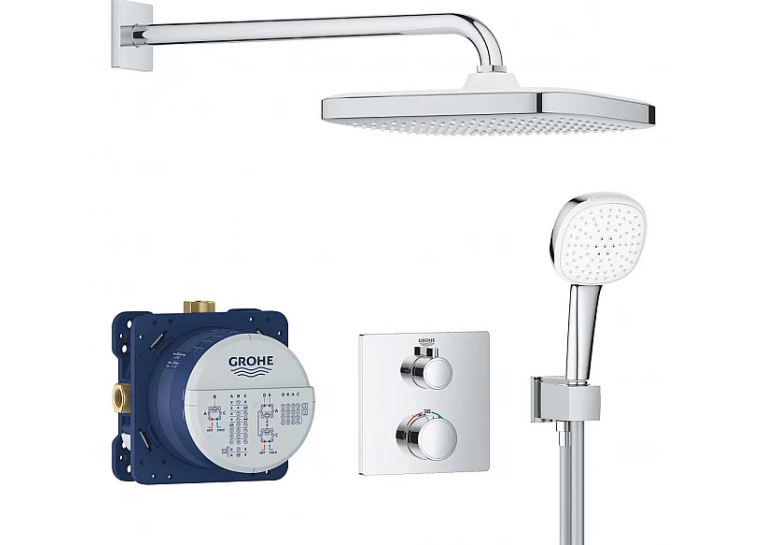 Комплект скрытого монтажа для душа Grohe Grohterm 34871000