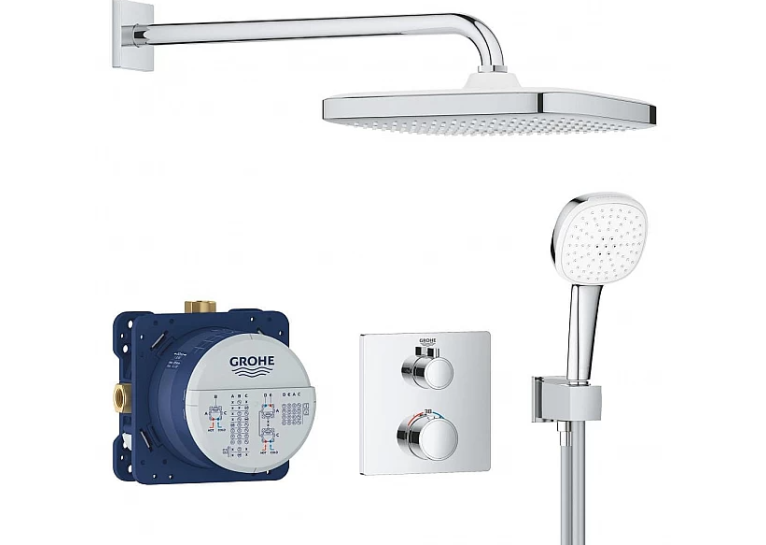 Комплект прихованого монтажу для душу Grohe Grohterm 34871000