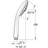 Ручний душ Grohe Euphoria 110 Massage, 27221001