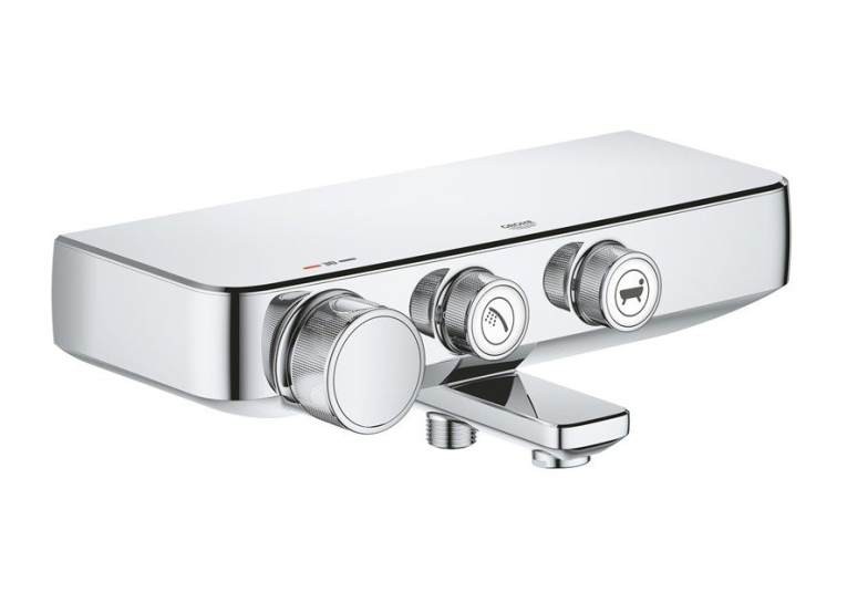 Змішувач-термостат для ванни та душу Grohe Grohtherm SmartControl, 34718000