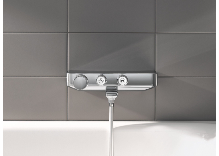 Змішувач-термостат для ванни та душу Grohe Grohtherm SmartControl, 34718000
