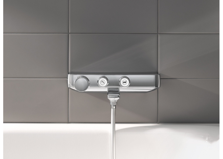 Змішувач-термостат для ванни та душу Grohe Grohtherm SmartControl, 34718000
